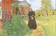 Carl Larsson Father and Mother oil painting